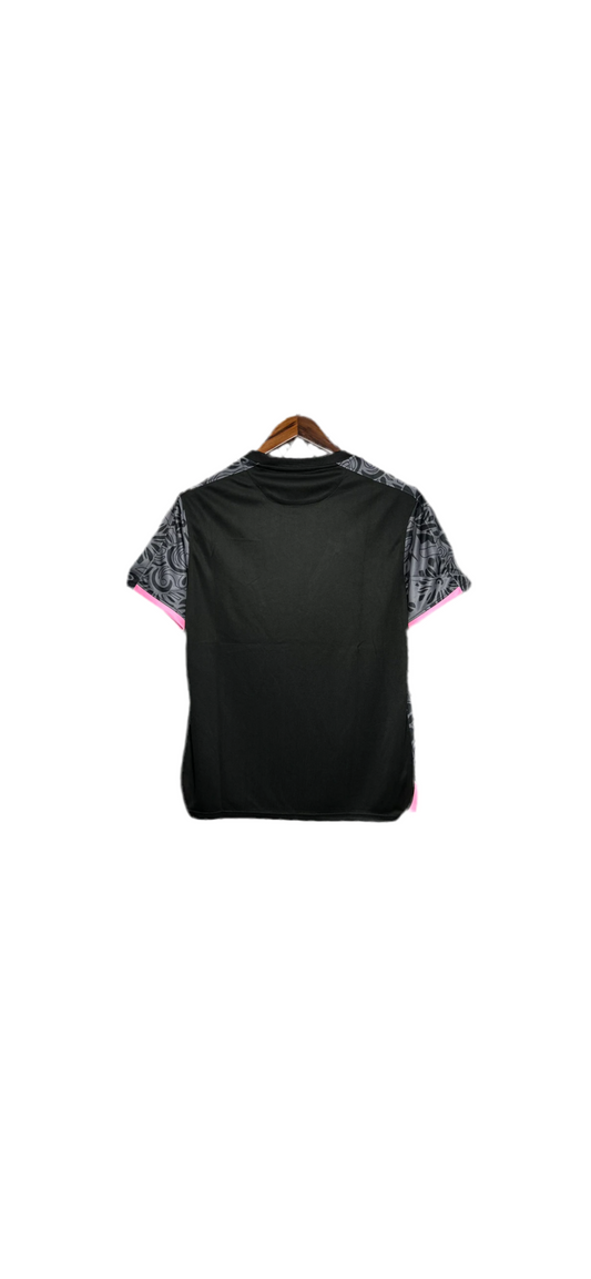 Maillot Palestine 2025 🇵🇸 – Design Noir & Rose | Tissu Respirant