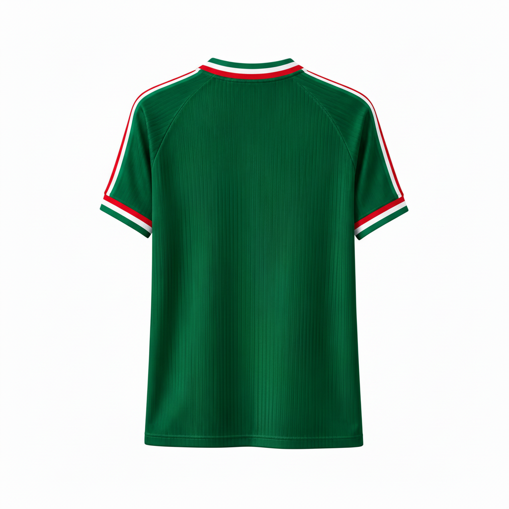 Maillot Algérie Vintage Vert DZ  Football Retro Fennec