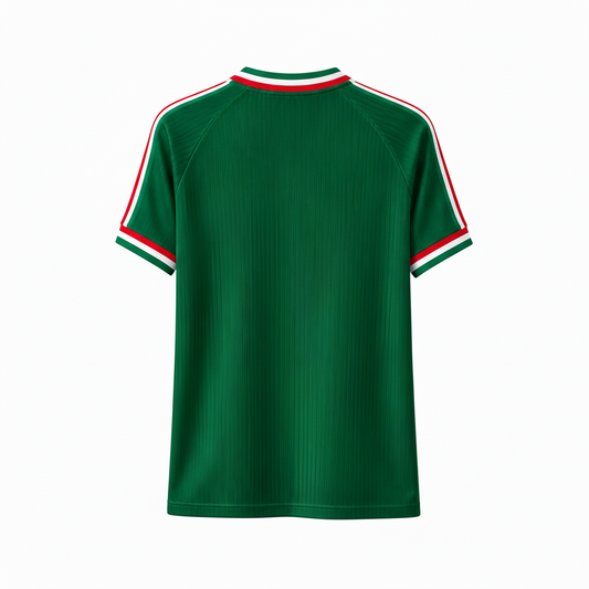 Maillot Algérie Vintage Vert DZ  Football Retro Fennec