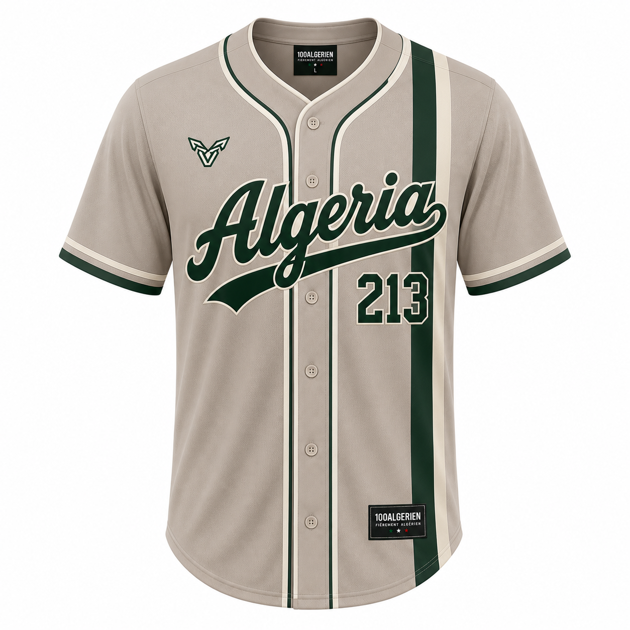Maillot Baseball Algeria 213 – Édition 2026