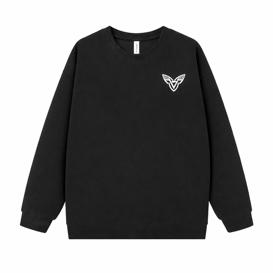 Sweat Fennecs™ Noir – Logo Minimaliste Premium