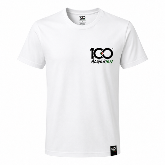 T-shirt 100 Algérien™ Blanc
