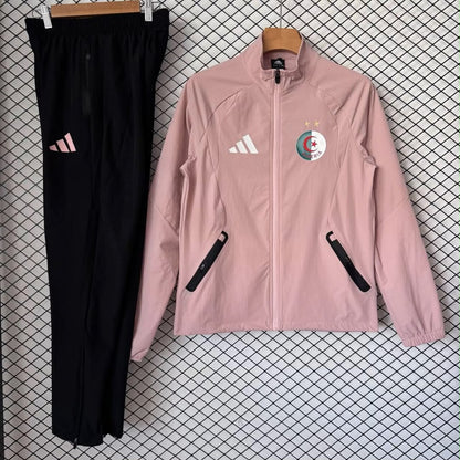 Survêtement Algérie Rose & Noir – Style Sportif