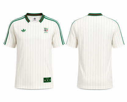 Maillot Algérie Blanc – Édition Premium