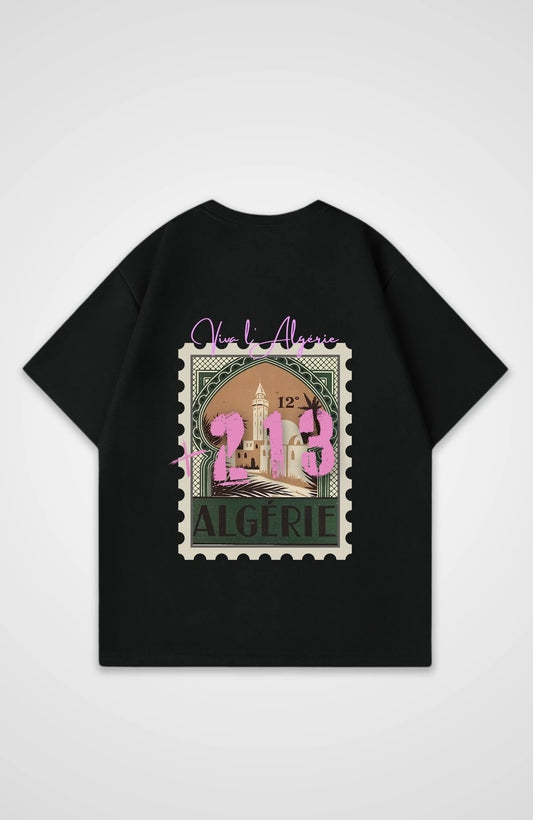 T-shirt Oversize “213 Algeria” – Style Y2K Graphique & Streetwear