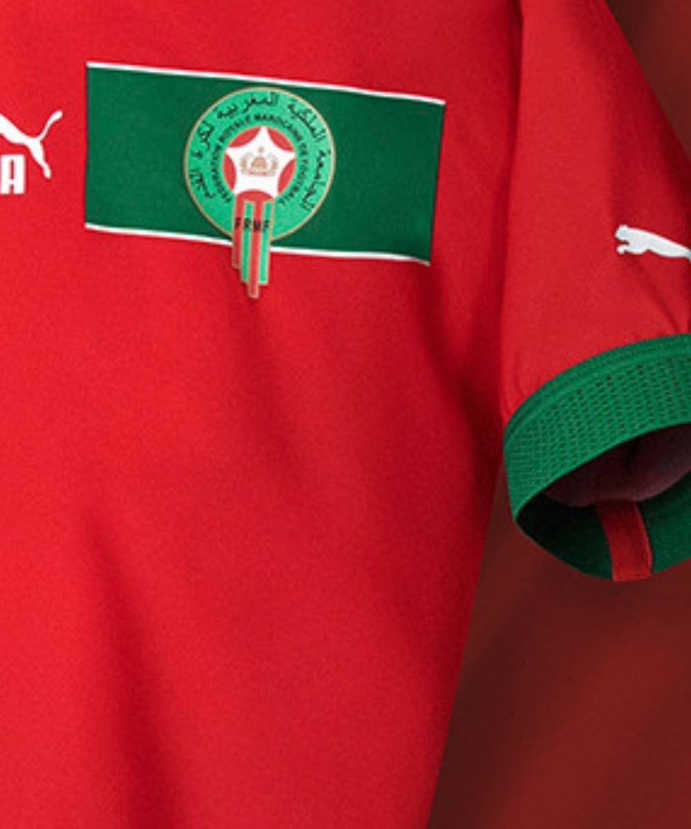 Maillot de l’équipe nationale du Maroc 2022