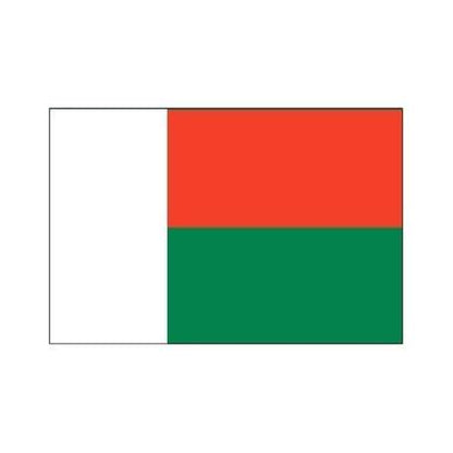 Drapeau Pays Africains – Algérie, Maroc, Tunisie & plus – Madagascar – vue 4